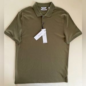 Calvin Klein Mens liquid touch polo size m